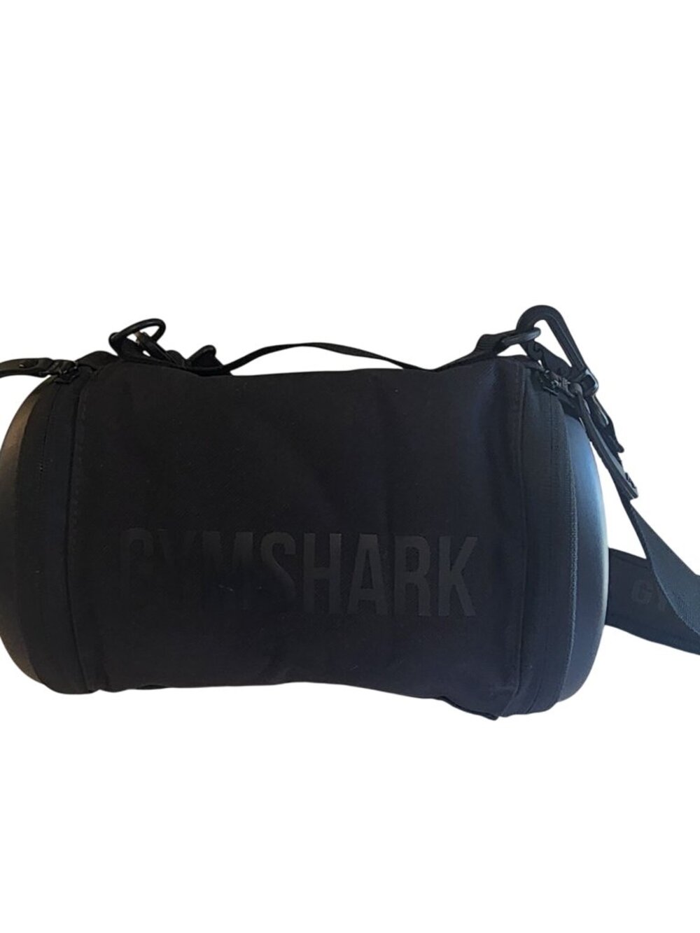 Gymshark LC Essential Gym Bag Duffel Bag Black Shoulder Strap